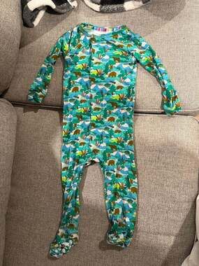 Magnetic Me Bear Forest Magnetic Footie Sleeper Size 9-12 Months